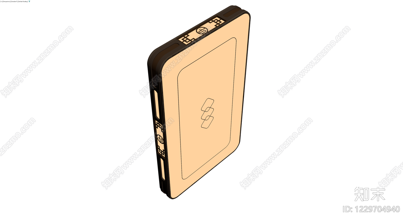 米色复古翻盖手机模型3D模型下载【ID:1229704940】