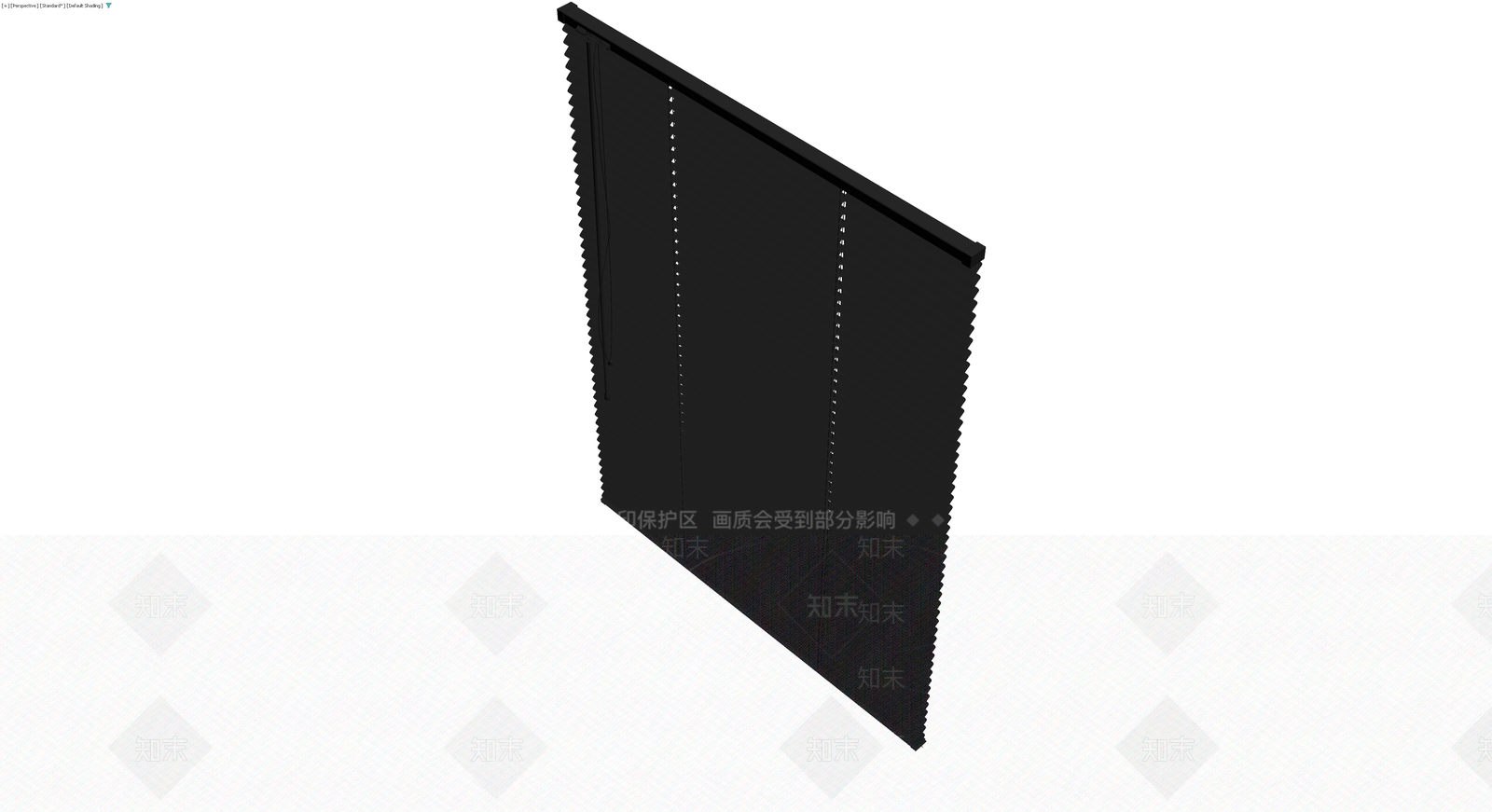 黑色百叶窗组件3D模型下载【ID:1230735531】