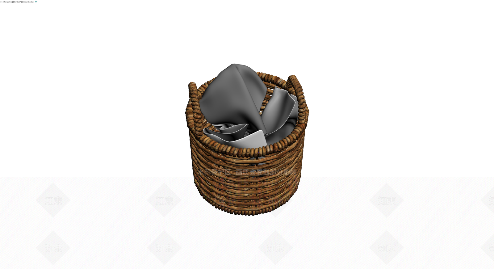 编织收纳篮3D模型下载【ID:1230154409】