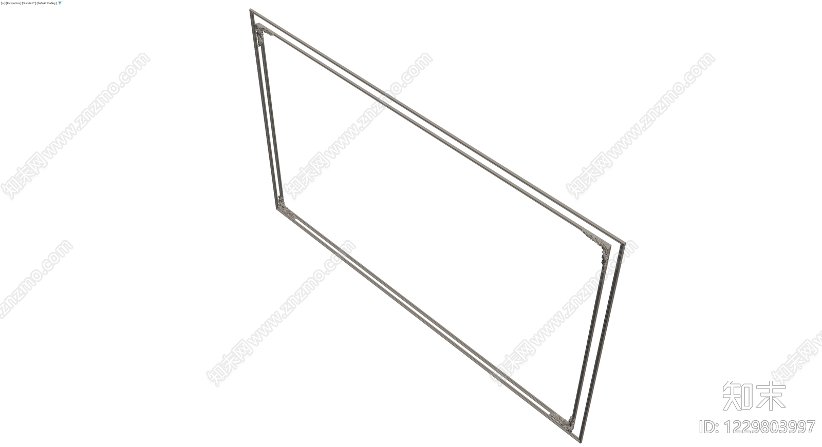 装饰性画框组件3D模型下载【ID:1229803997】