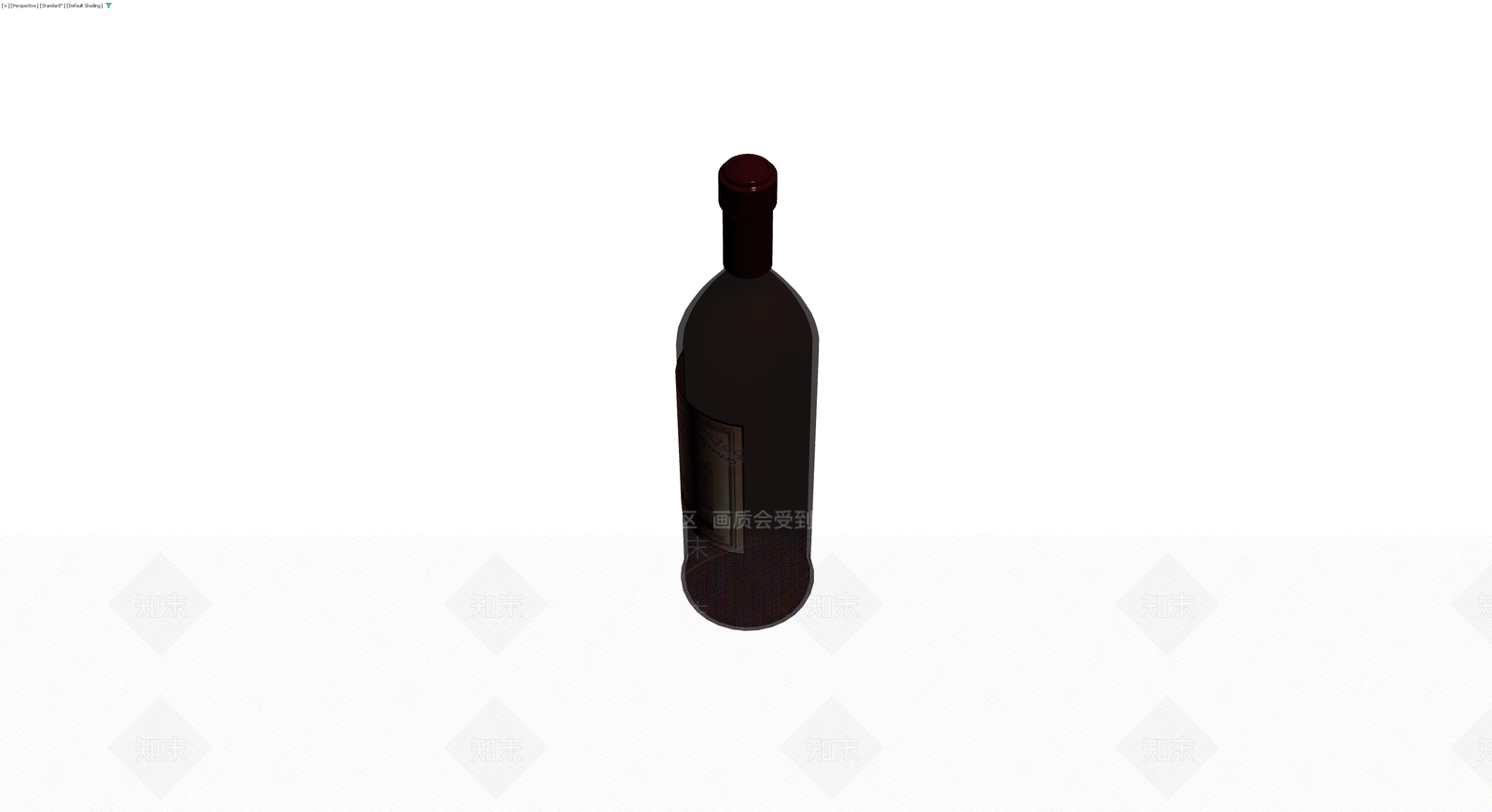 红酒瓶模型3D模型下载【ID:1230347436】