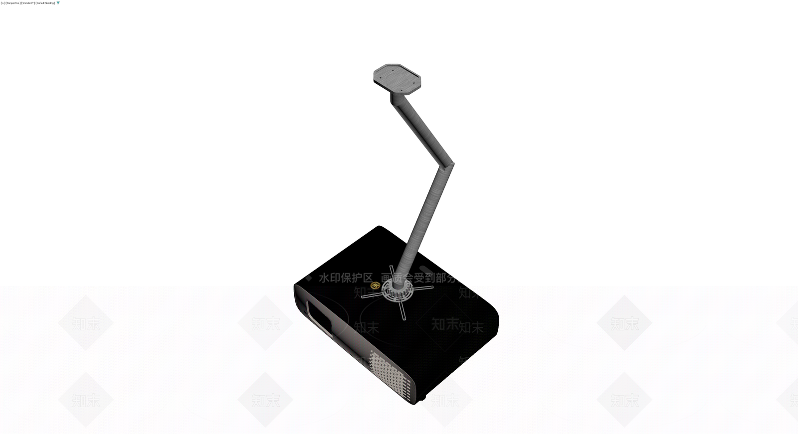 投影仪带悬臂支架3D模型下载【ID:1230351346】