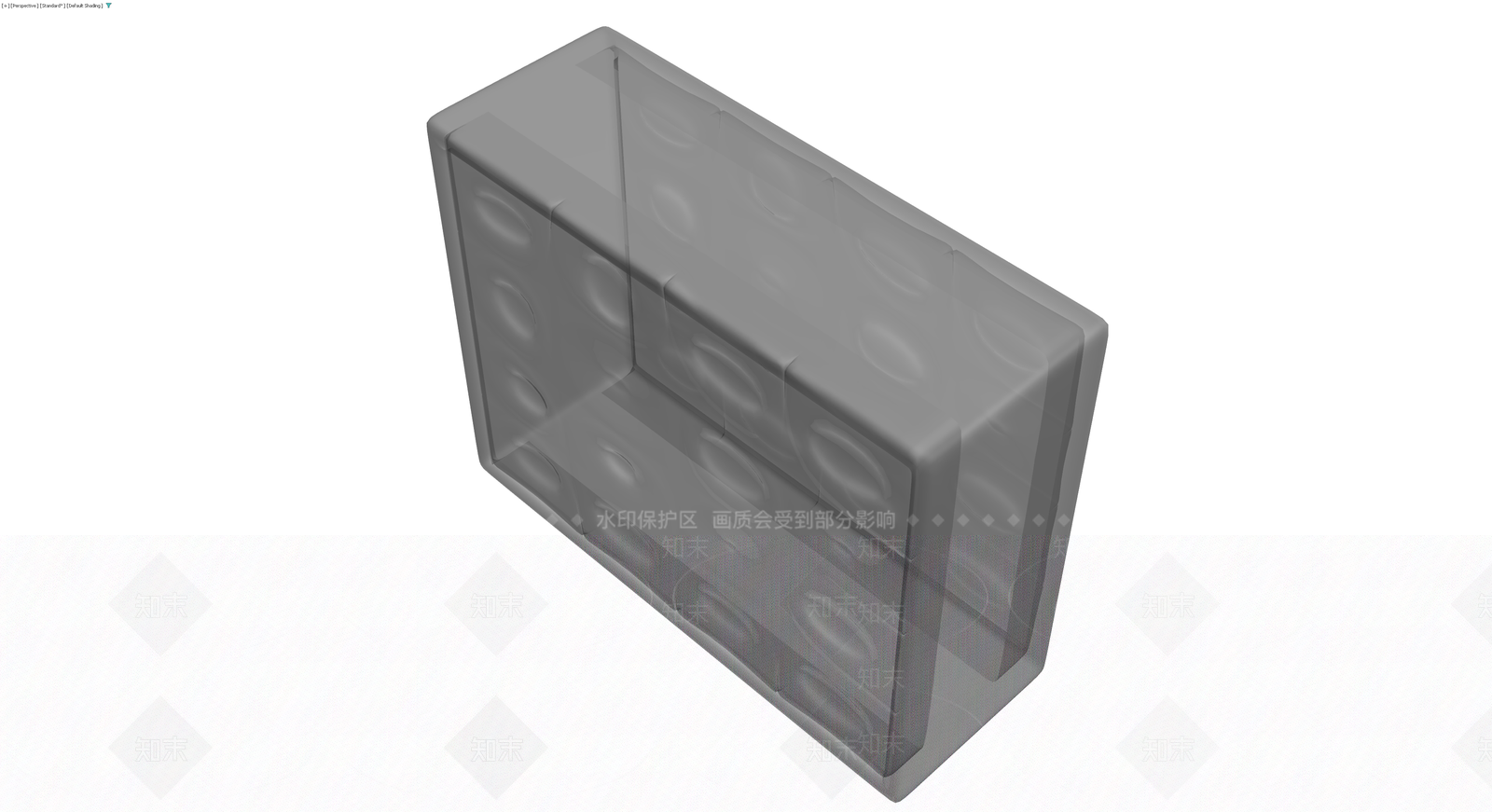 透明收纳盒组件3D模型下载【ID:1230117632】