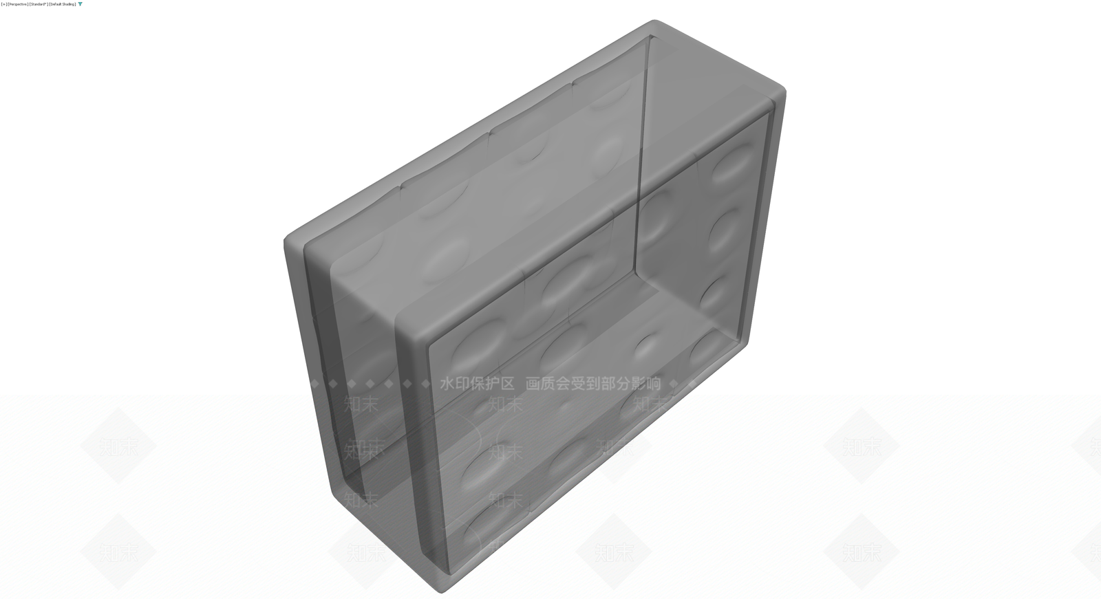 透明收纳盒组件3D模型下载【ID:1230117632】