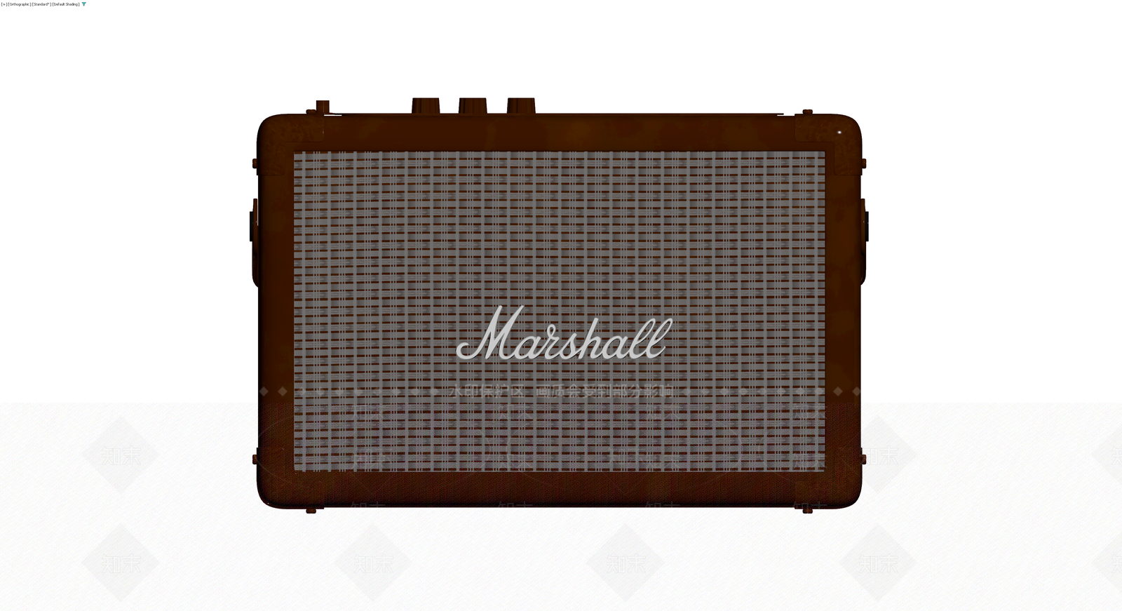 Marshall复古音箱3D模型下载【ID:1230580772】