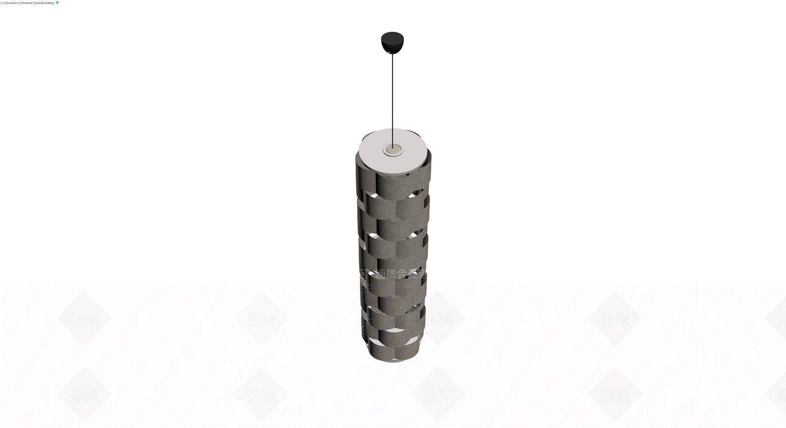 编织纹理吊灯3D模型下载【ID:1230619407】