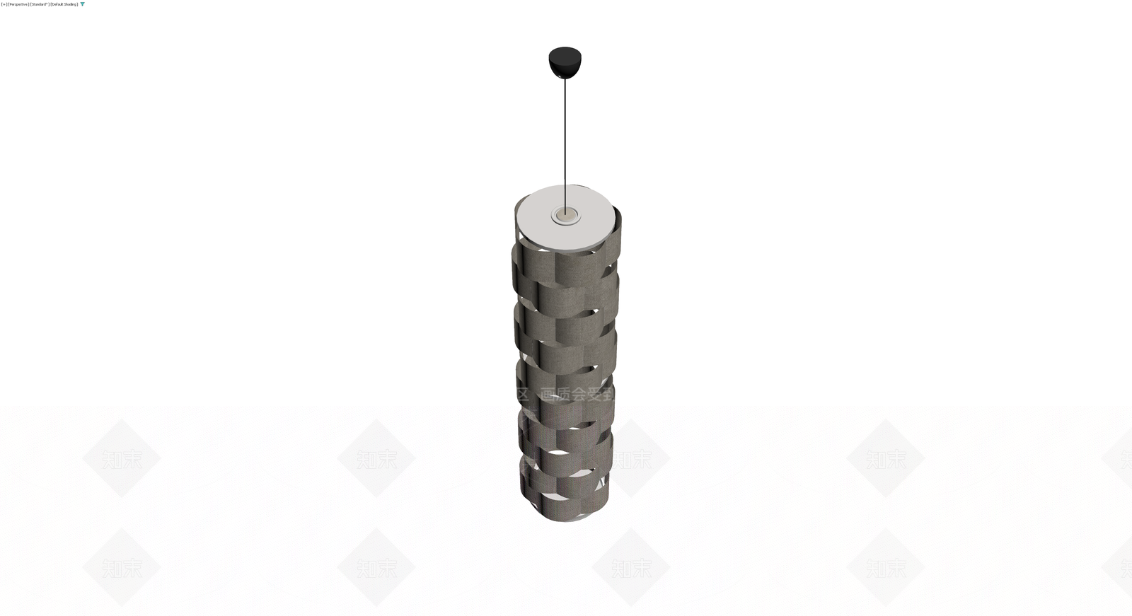 编织纹理吊灯3D模型下载【ID:1230619407】