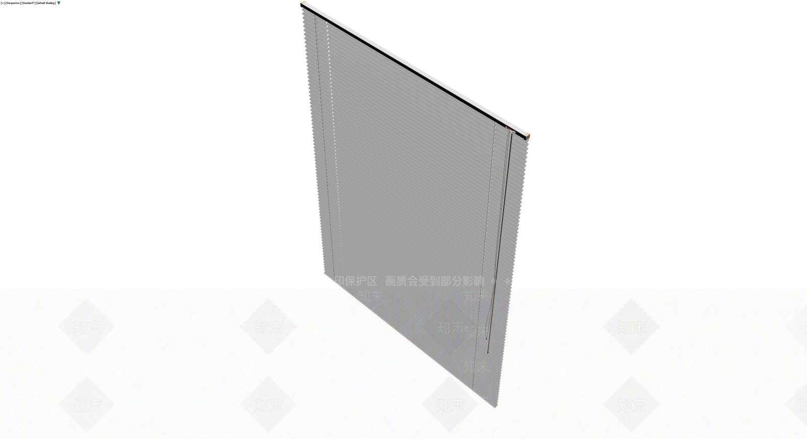 灰色百叶窗组件3D模型下载【ID:1230347050】