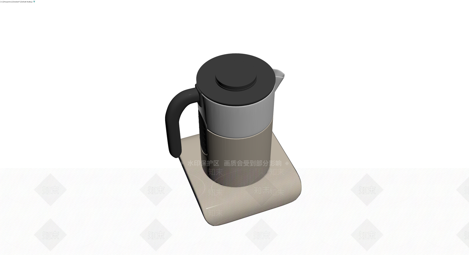BOSCH电热水壶3D模型下载【ID:1229637808】
