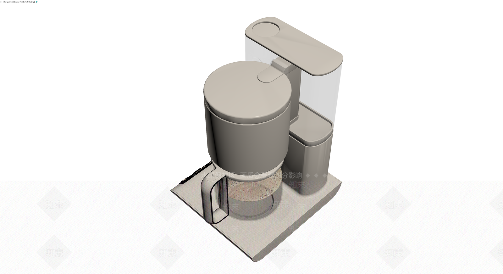 博世滴漏式咖啡机3D模型下载【ID:1229654010】