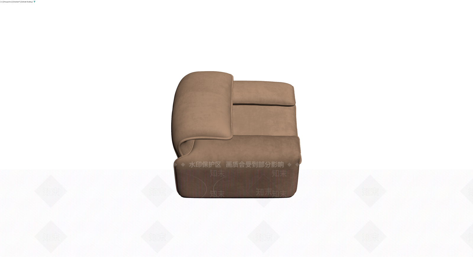 现代风格单人沙发3D模型下载【ID:1230464706】