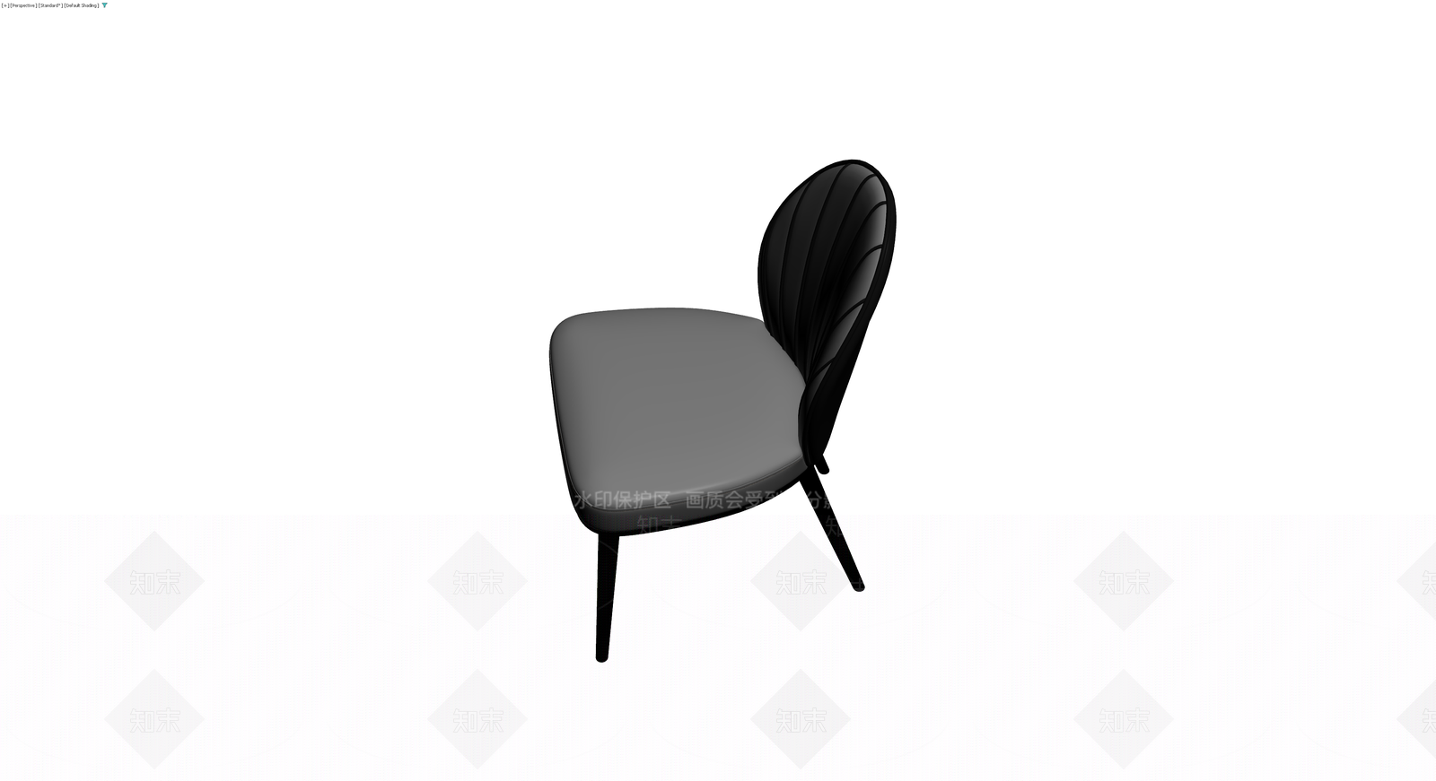 现代风格软包餐椅3D模型下载【ID:1230617219】