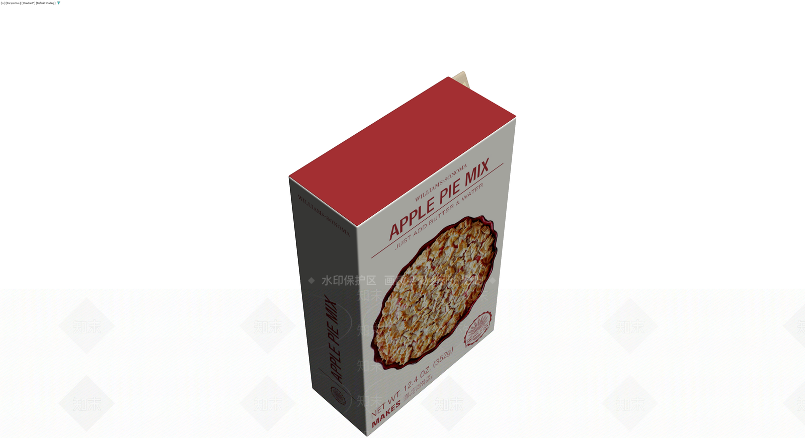 烘焙原料包装盒组合3D模型下载【ID:1230784873】