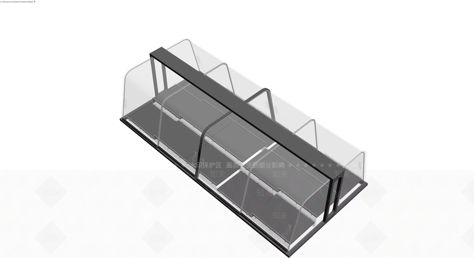 现代玻璃候车亭3D模型下载【ID:1229678079】