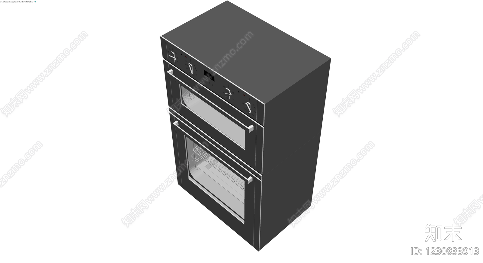 嵌入式双烤箱3D模型下载【ID:1230833913】