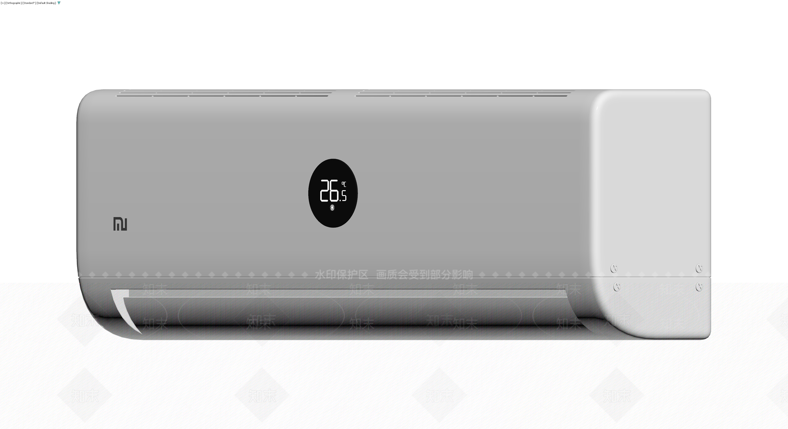 小米壁挂式空调模型3D模型下载【ID:1230709359】