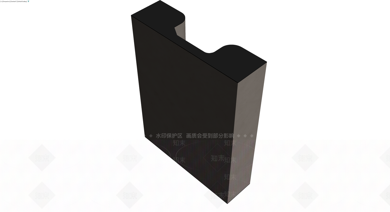 波浪形金属型材3D模型下载【ID:1230164575】
