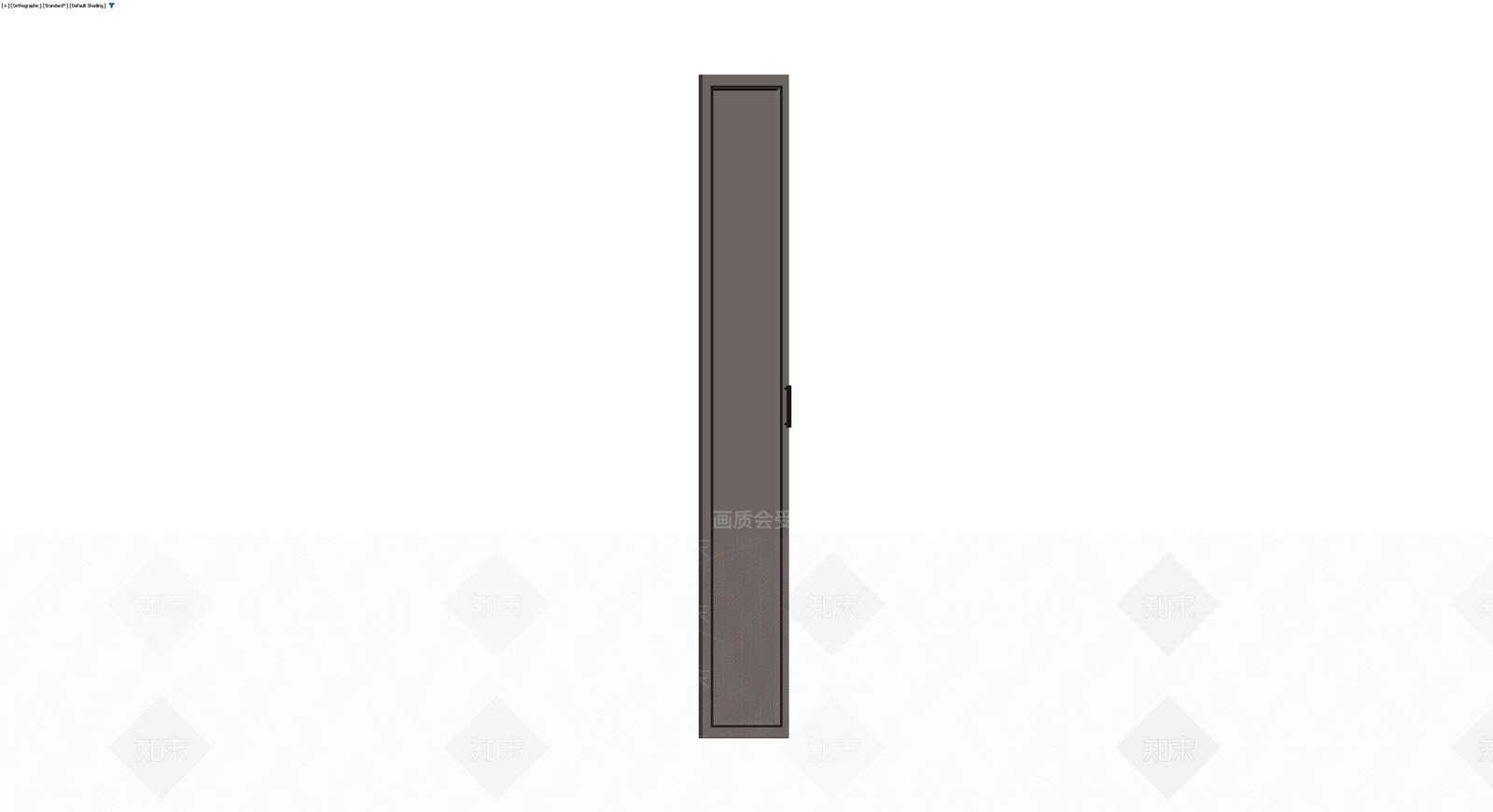 深色单开门体模型3D模型下载【ID:1230167581】