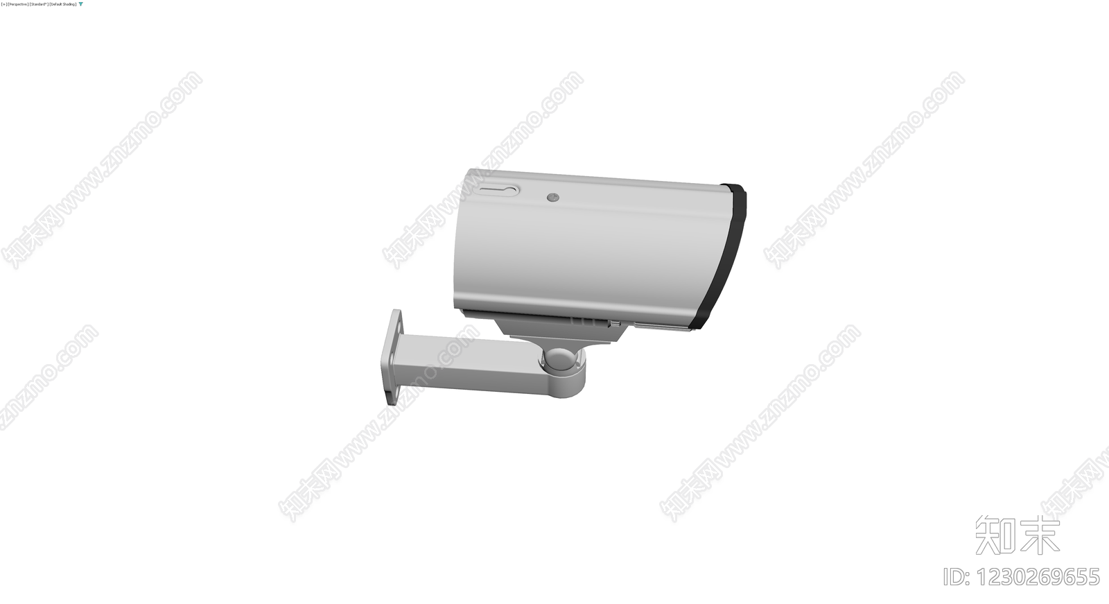 户外安防监控摄像头3D模型下载【ID:1230269655】