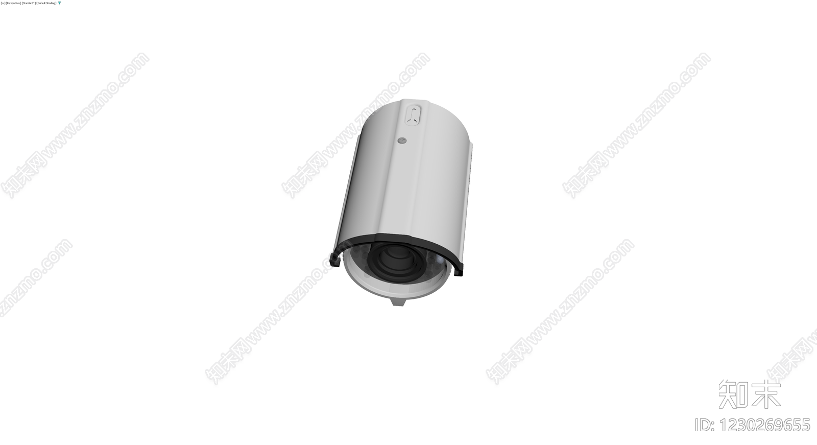户外安防监控摄像头3D模型下载【ID:1230269655】