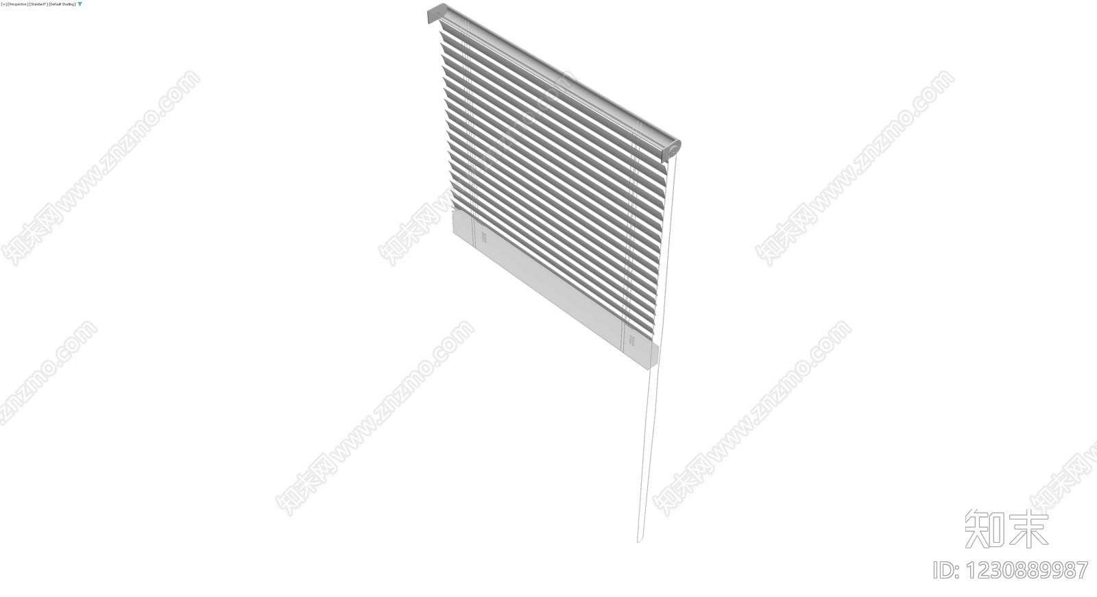 灰色百叶窗模型3D模型下载【ID:1230889987】