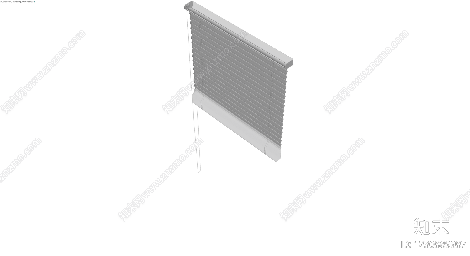 灰色百叶窗模型3D模型下载【ID:1230889987】