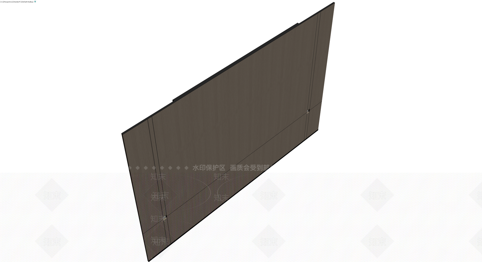 电视背景墙柜体组件3D模型下载【ID:1230659586】