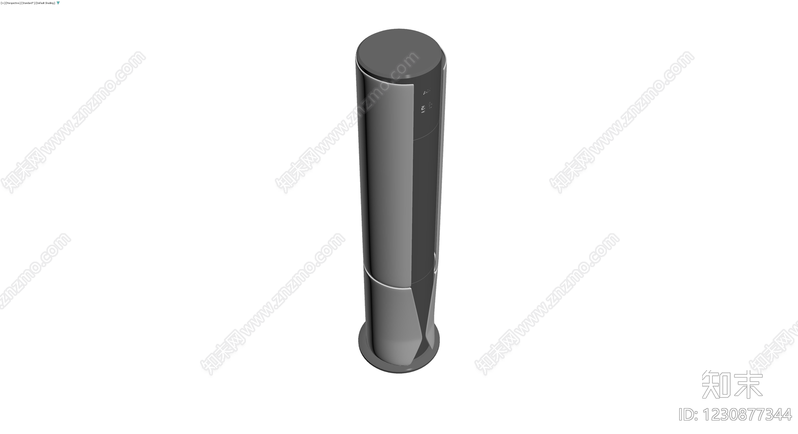 立式空调灰模3D模型下载【ID:1230877344】