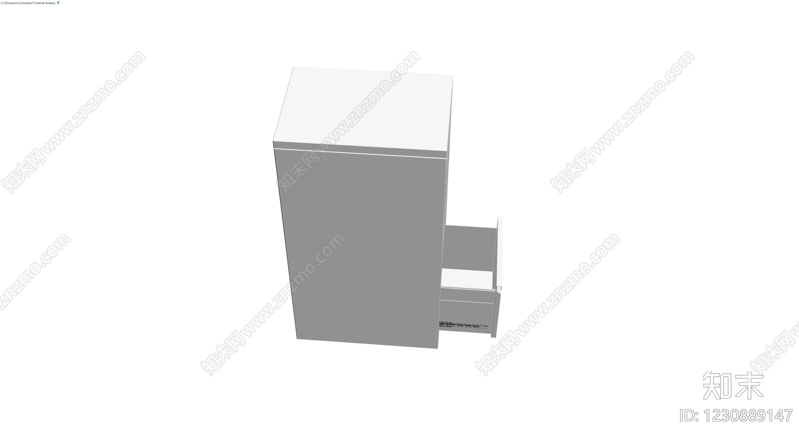 三斗柜模型3D模型下载【ID:1230889147】