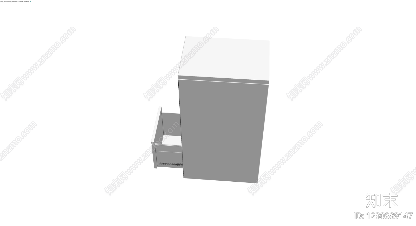 三斗柜模型3D模型下载【ID:1230889147】