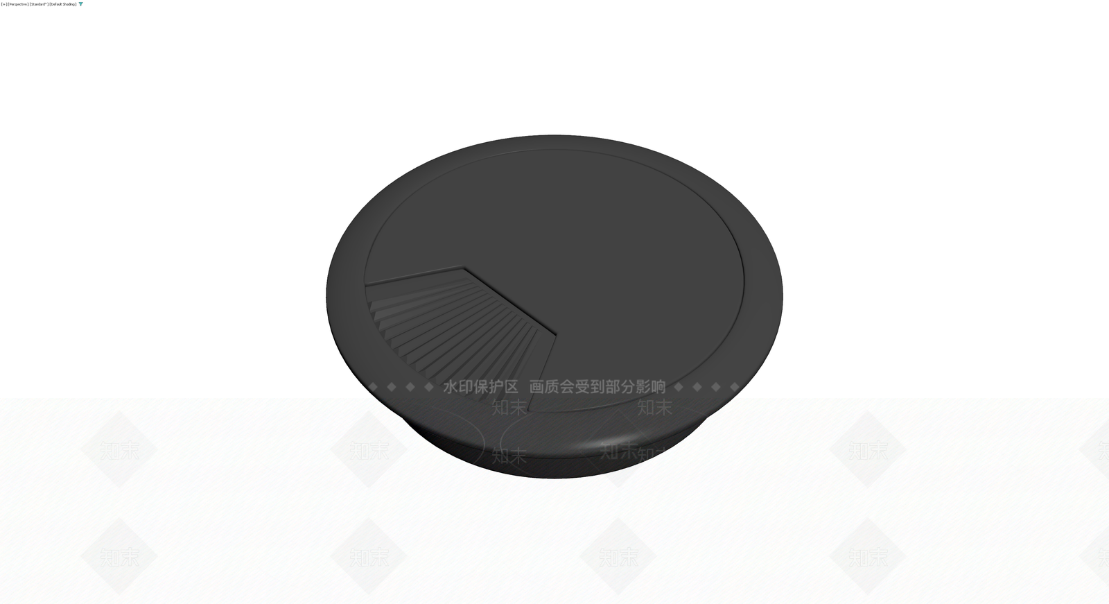 圆形深盘带防滑纹理3D模型下载【ID:1229909043】