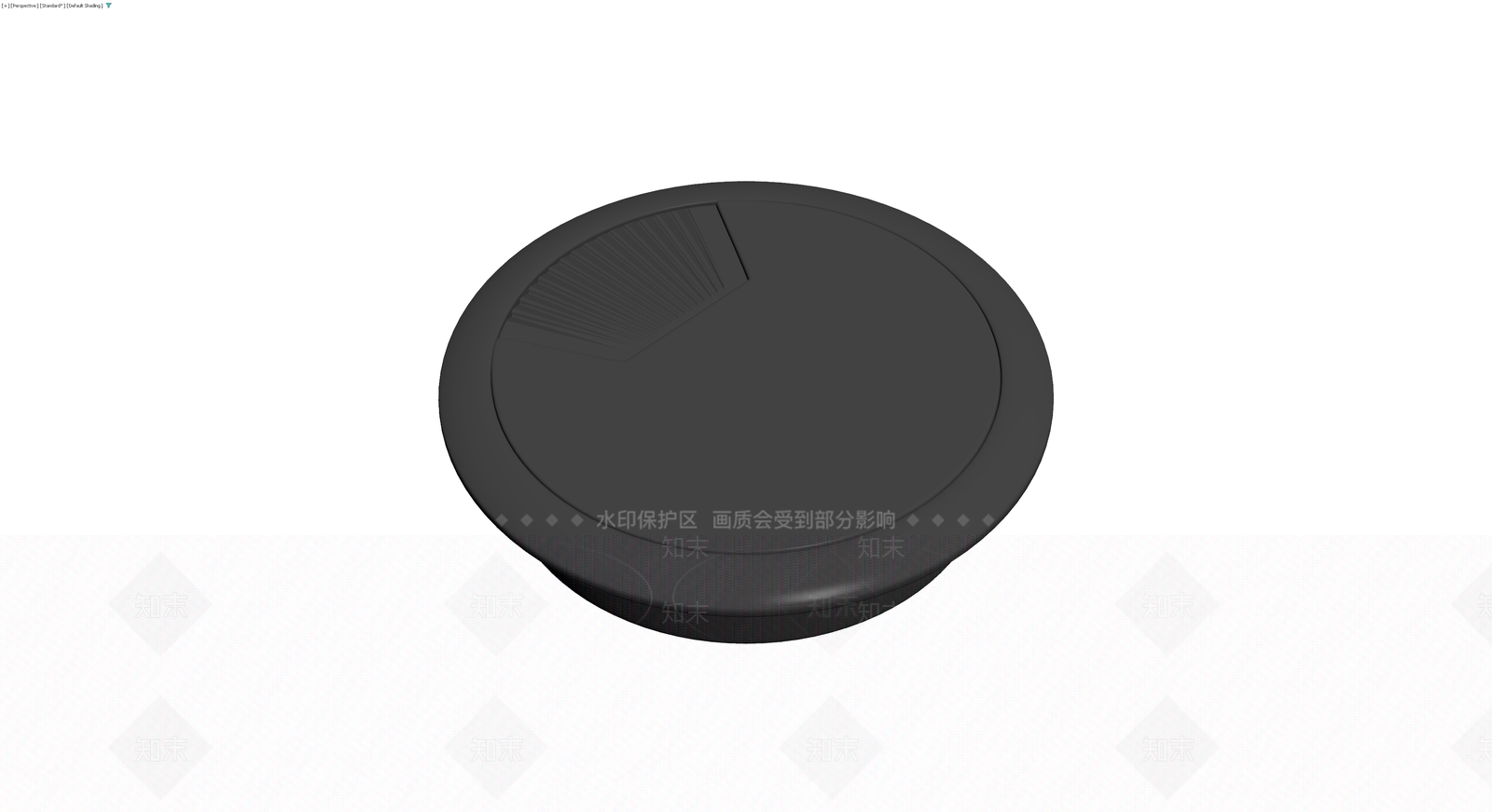 圆形深盘带防滑纹理3D模型下载【ID:1229909043】