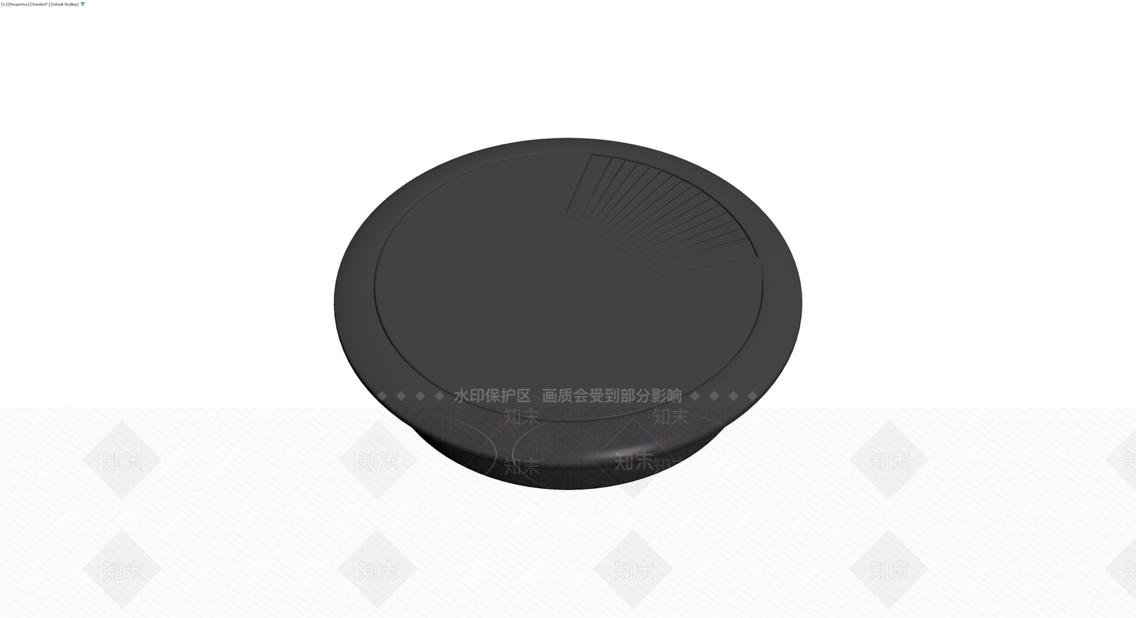圆形深盘带防滑纹理3D模型下载【ID:1229909043】