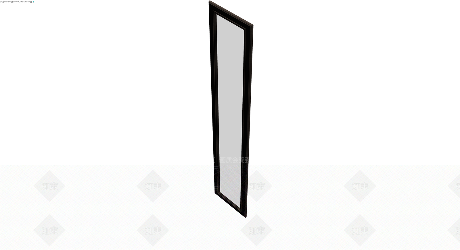 深木色全身穿衣镜3D模型下载【ID:1230084762】
