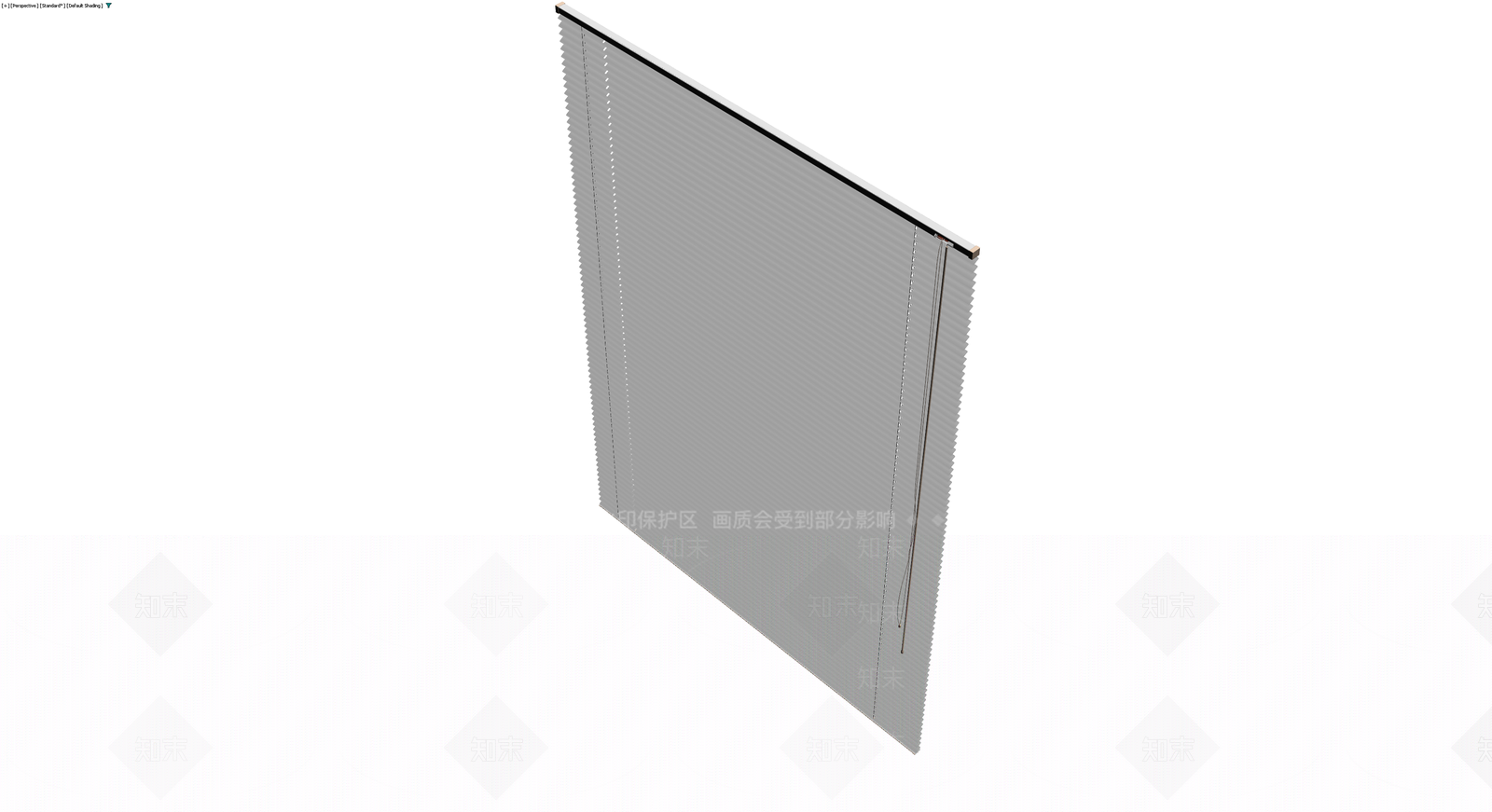 铝合金百叶窗组件3D模型下载【ID:1230708700】
