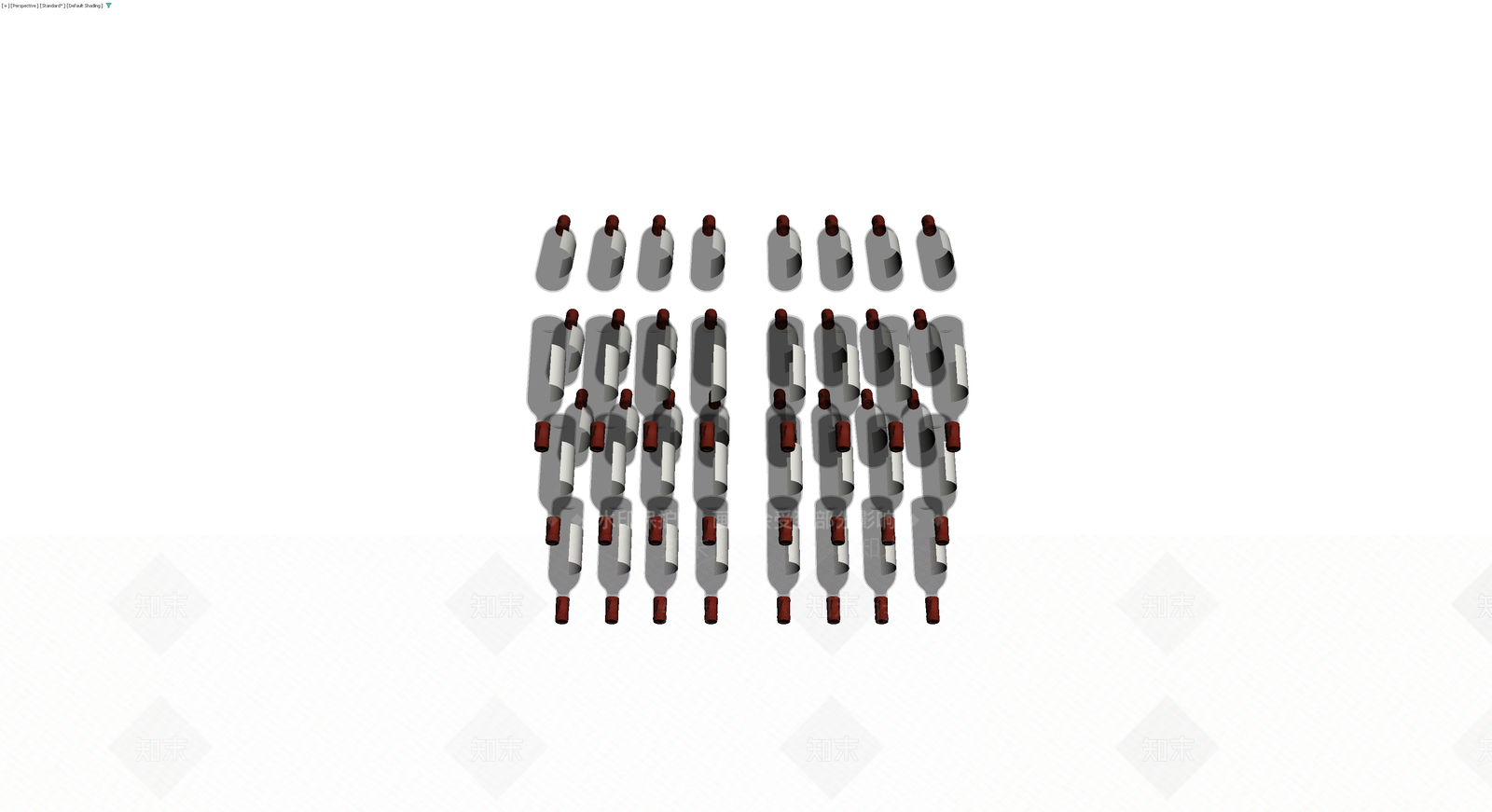 酒瓶组合（多视角）3D模型下载【ID:1229858633】