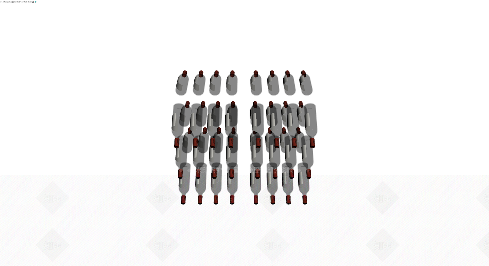 酒瓶组合（多视角）3D模型下载【ID:1229858633】