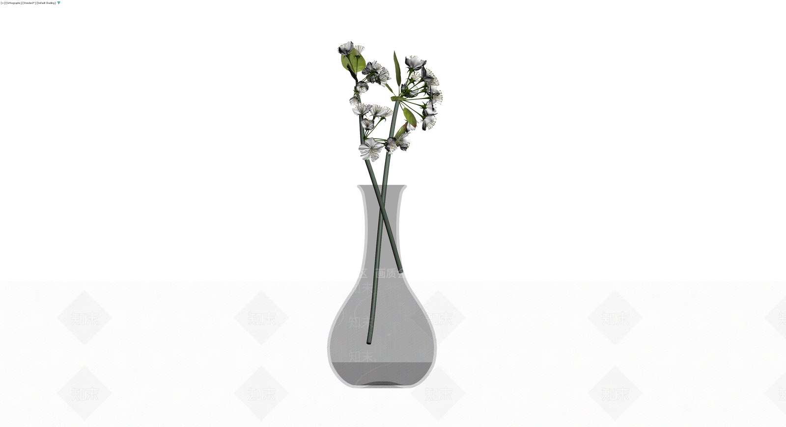 插花花瓶组合3D模型下载【ID:1230170028】