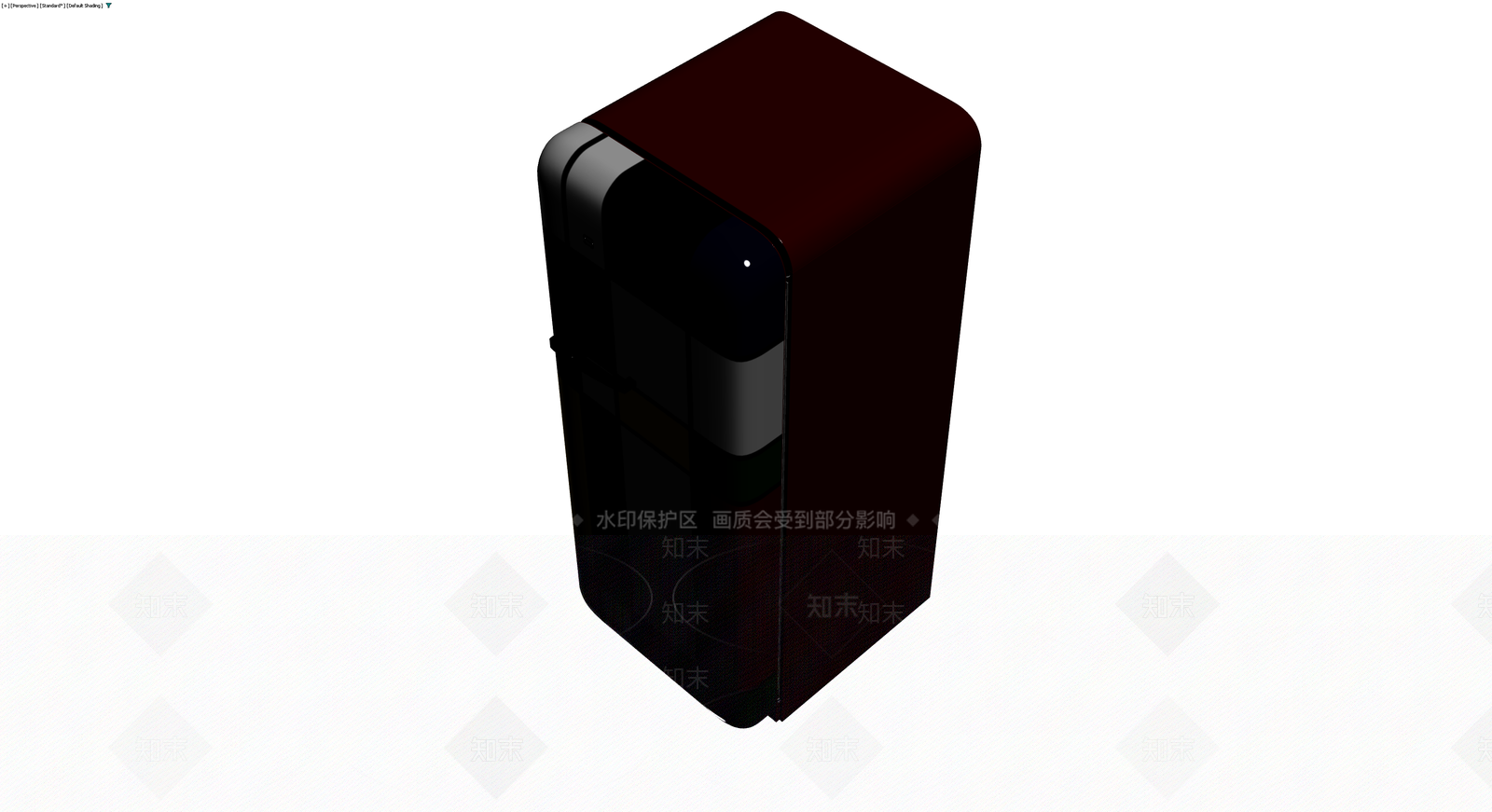 蒙德里安风格复古冰箱3D模型下载【ID:1229635769】