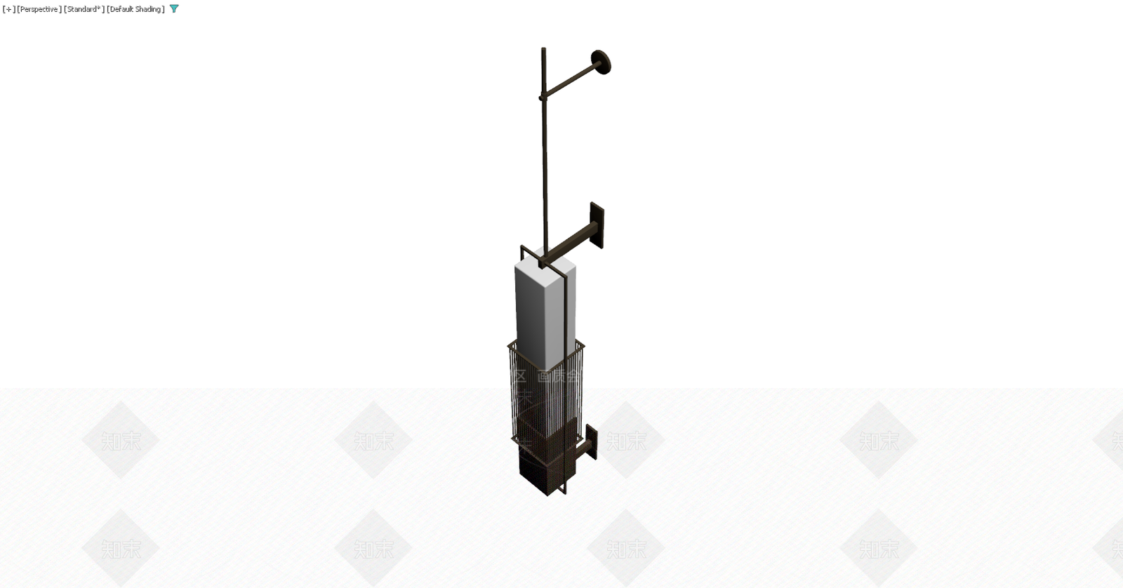 壁灯造型组合件3D模型下载【ID:1229591875】
