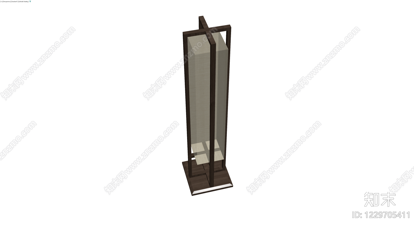 现代落地灯/屏风3D模型下载【ID:1229705411】