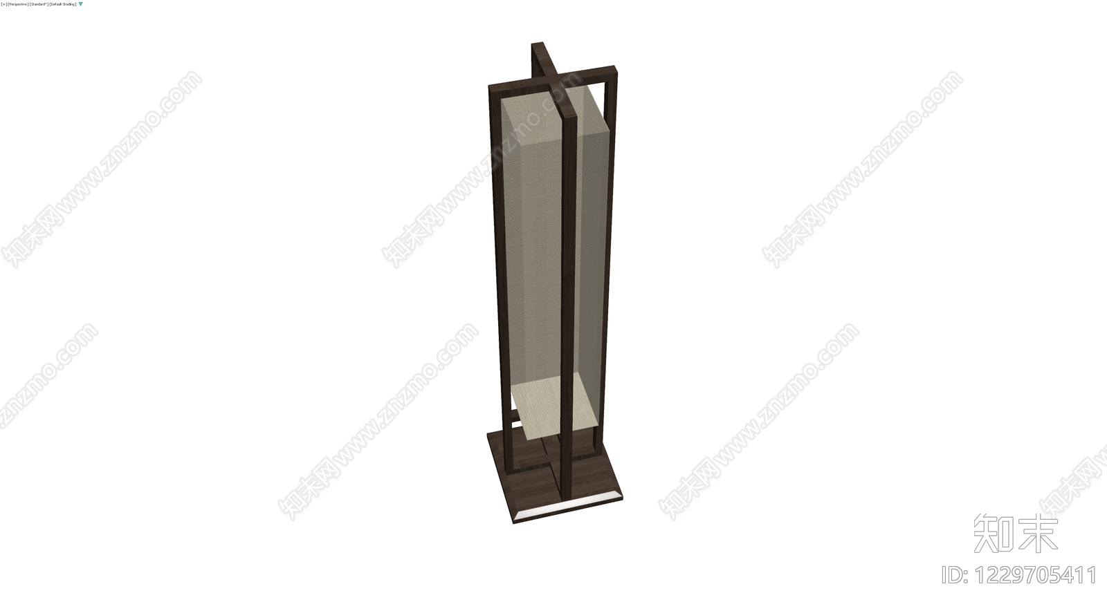 现代落地灯/屏风3D模型下载【ID:1229705411】