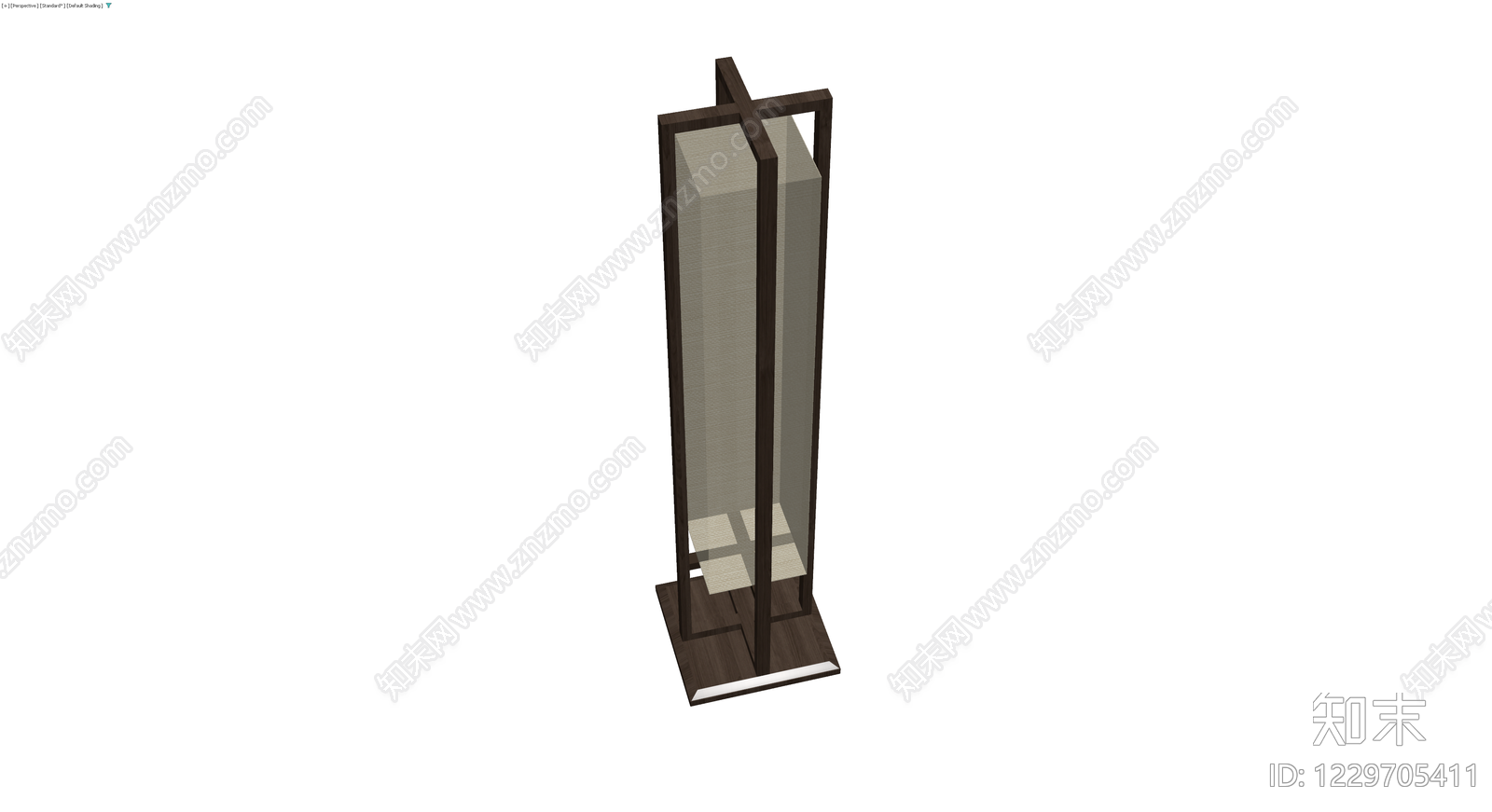 现代落地灯/屏风3D模型下载【ID:1229705411】