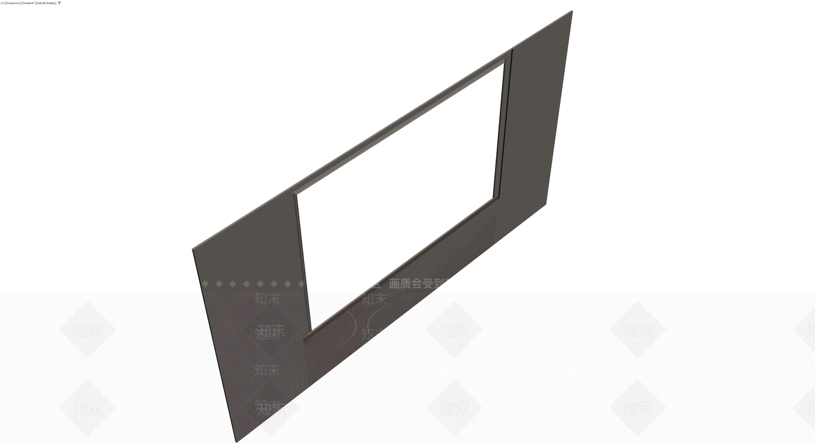 灰模电视背景墙3D模型下载【ID:1230697715】