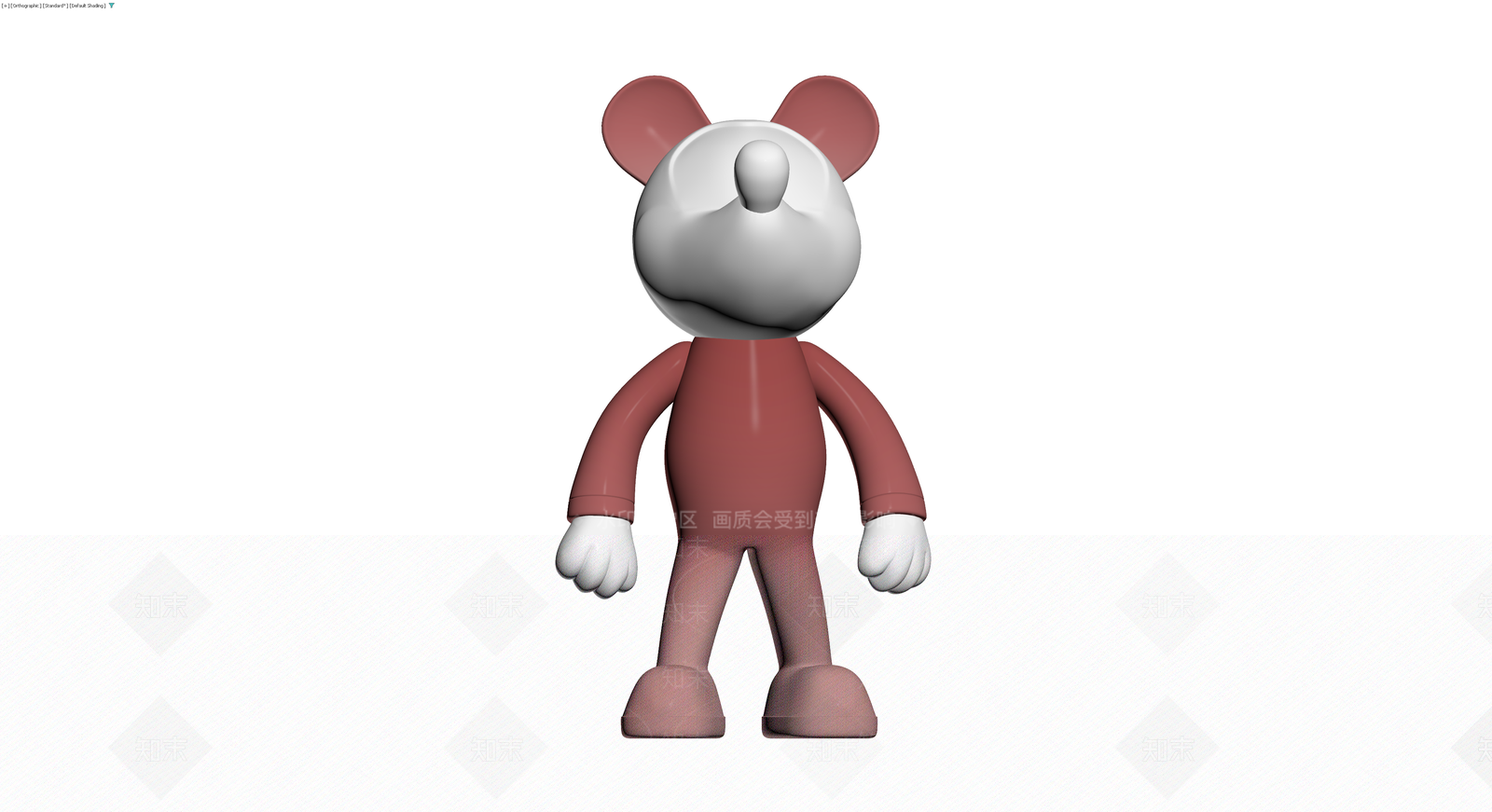 卡通老鼠3D模型3D模型下载【ID:1229855650】