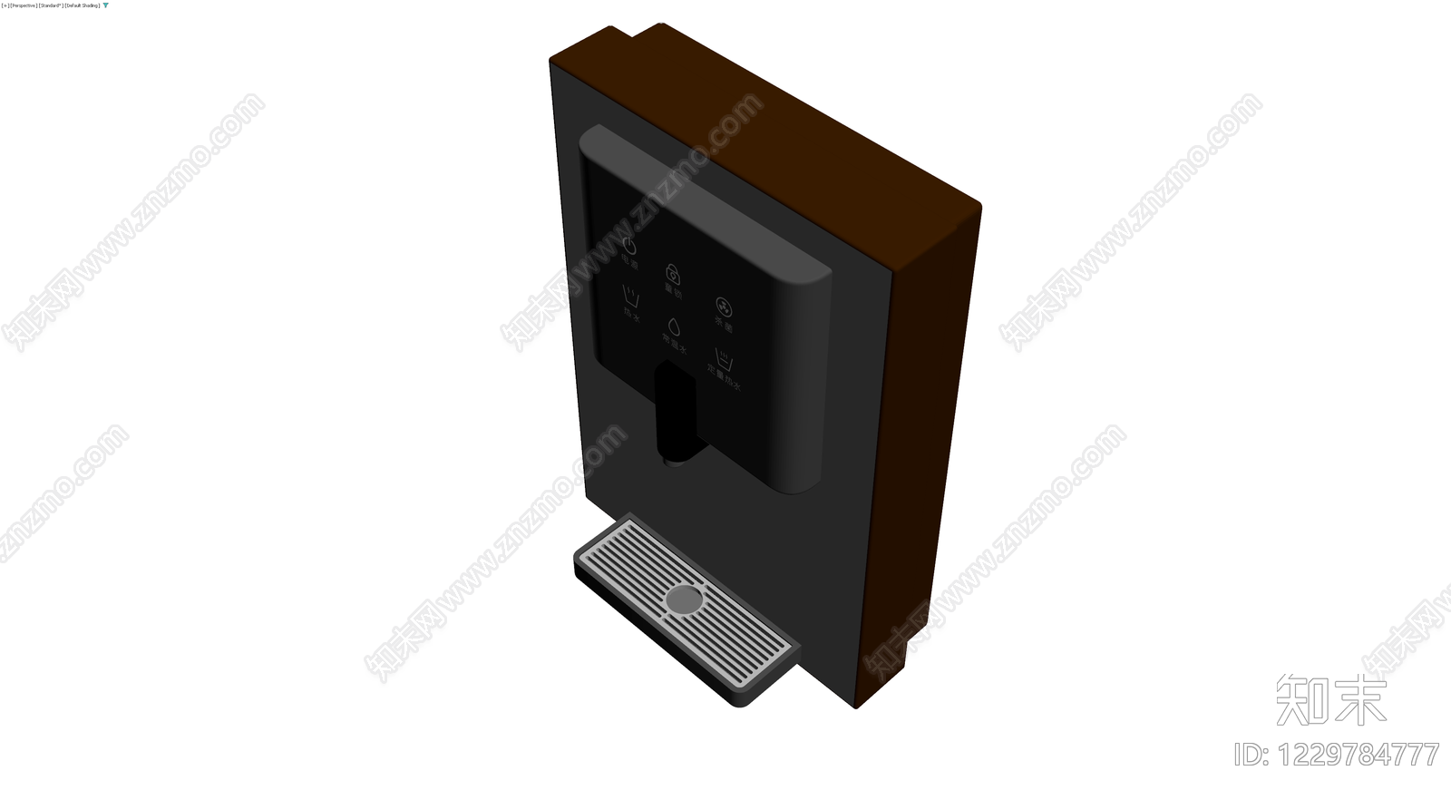 立式饮水机3D模型下载【ID:1229784777】