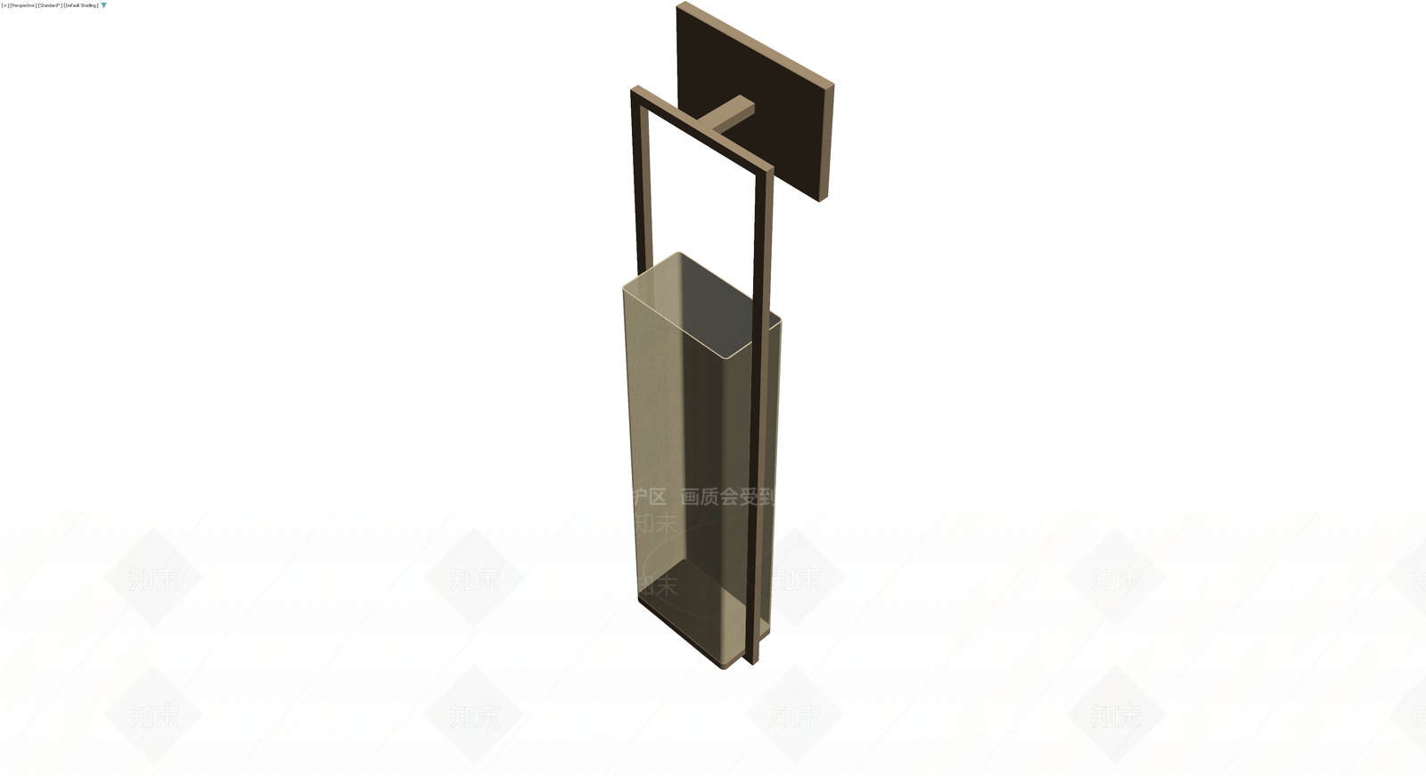 现代落地伞架组件3D模型下载【ID:1230648796】