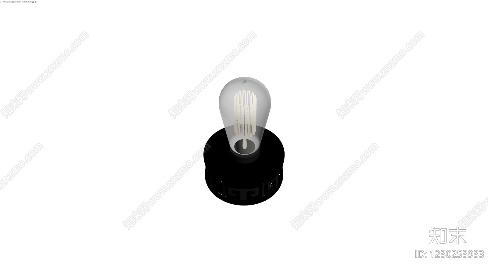 复古风格吊灯3D模型下载【ID:1230253933】