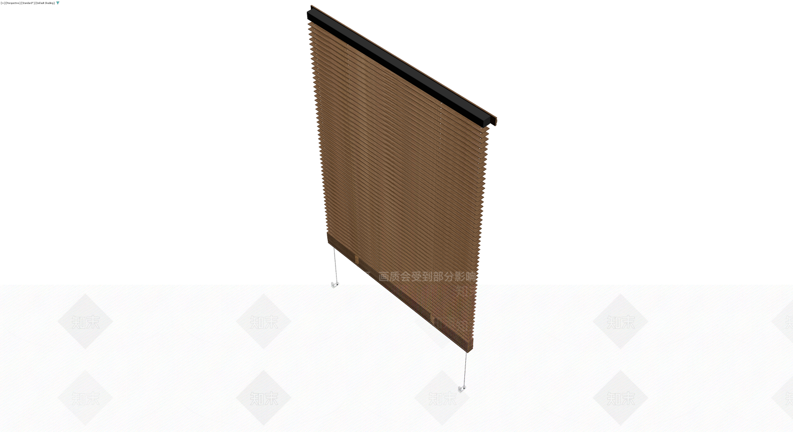 木质百叶窗组件3D模型下载【ID:1230327602】