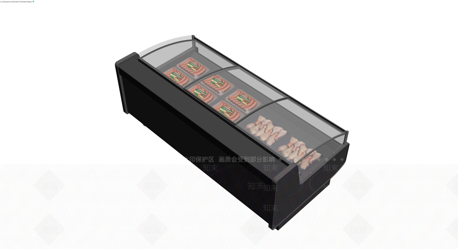 商用冷藏展示柜模型3D模型下载【ID:1230401401】